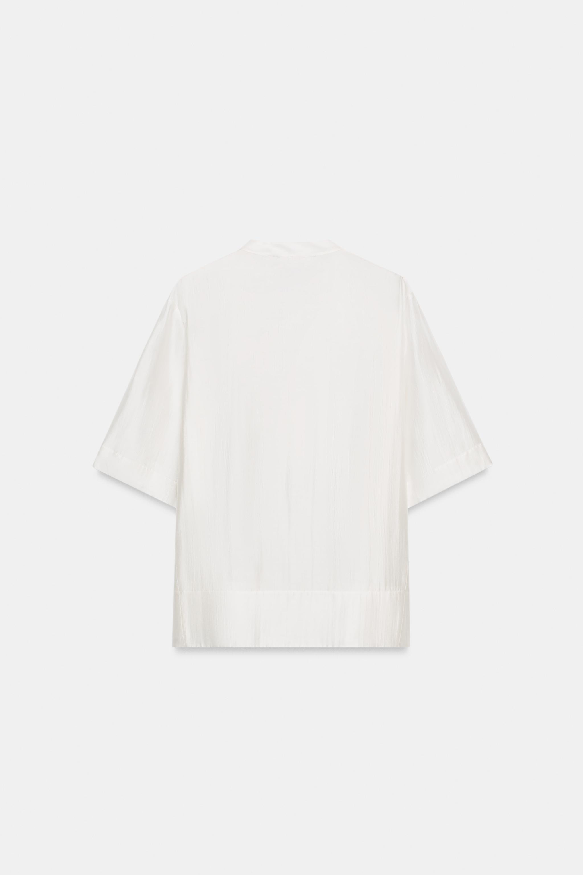 BLOUSE FLUIDE MANCHES COURTES ZW COLLECTION